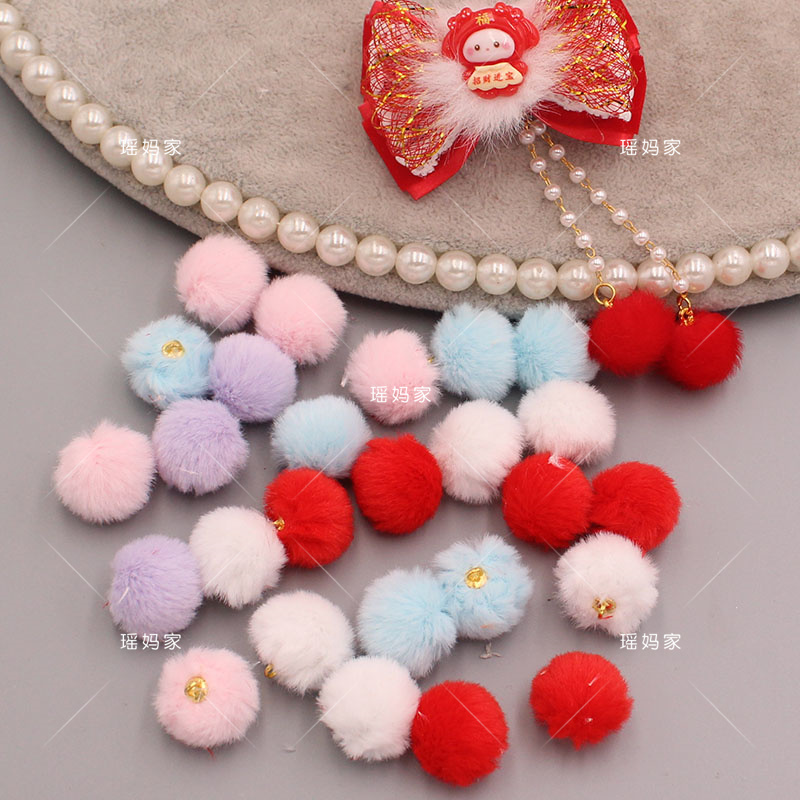 配饰发圈蝴蝶结飘带流苏吊球