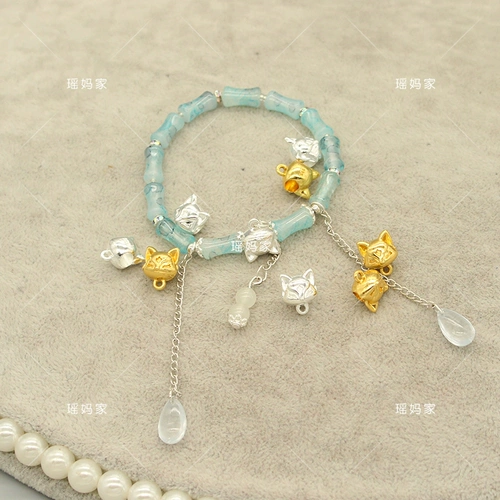 Металлический браслет, ручка ручной работы, китайская шпилька, аксессуар для волос, аксессуары, тройник, «сделай сам»