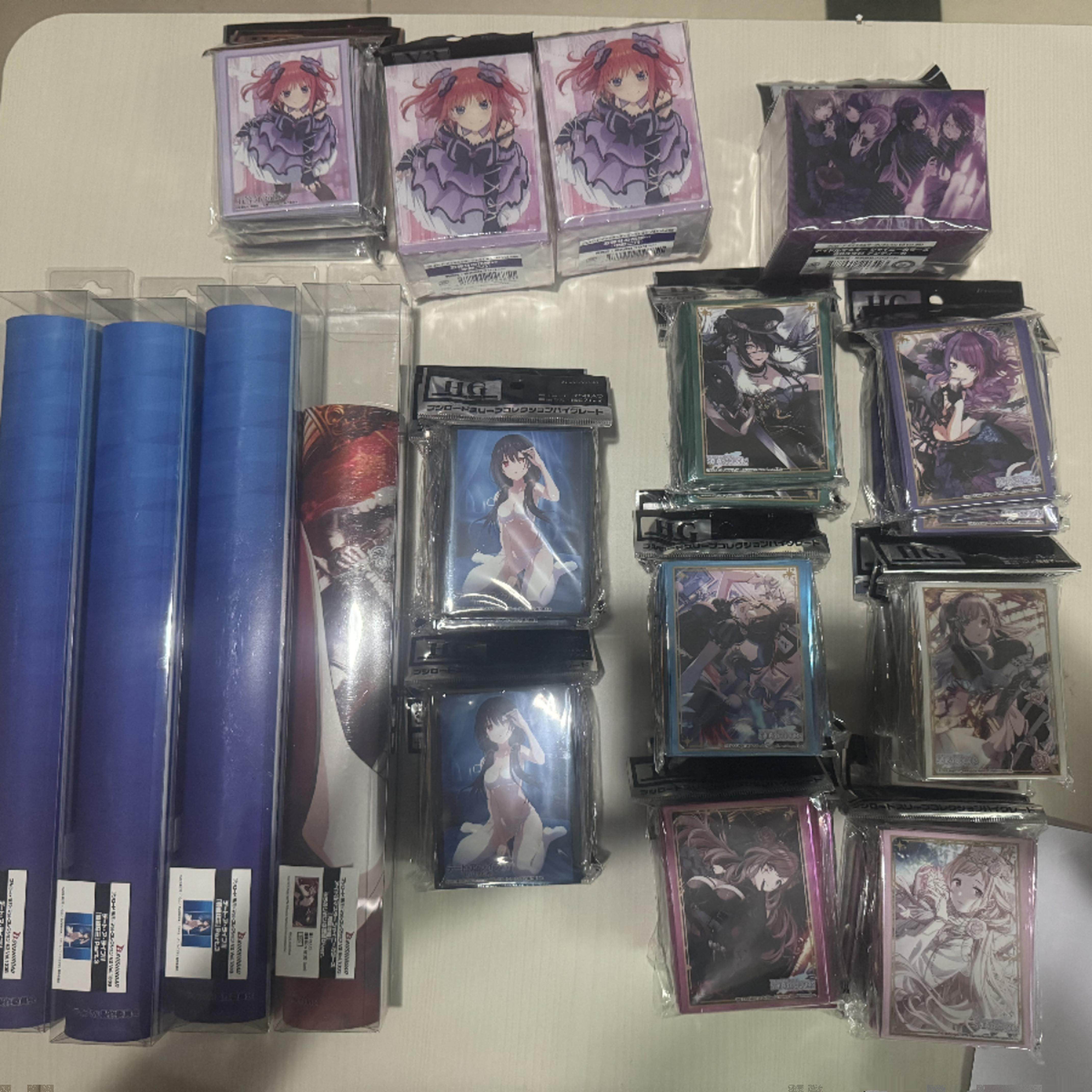 日本动漫卡套卡盒卡垫偶像大师闪耀色彩 五等分的花嫁 约会大作战