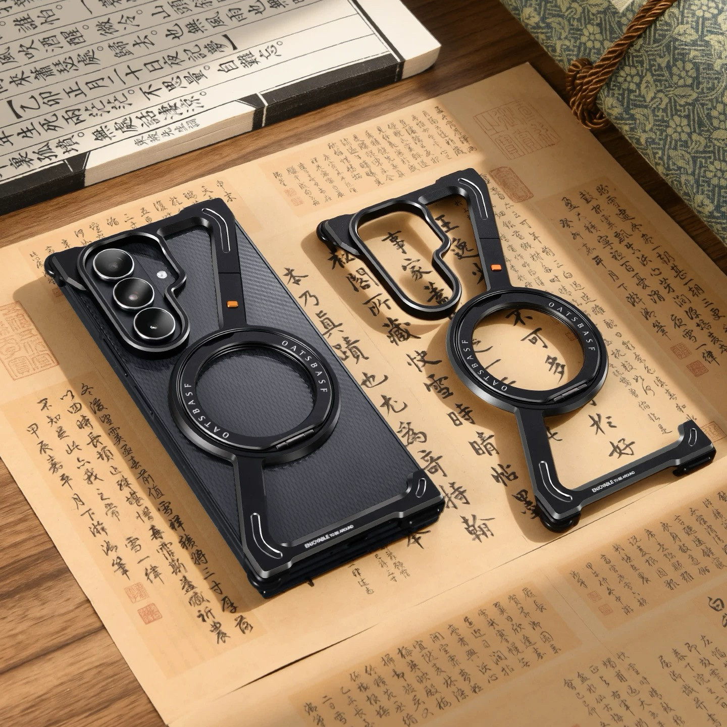 派凡三星Galaxy Z TriFold手机壳三折叠屏金属无边框外壳铝合金保护套带磁吸支架专用防摔散热小众高级感新款