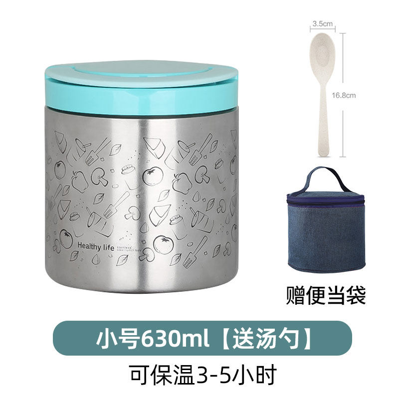 Hộp cơm giữ nhiệt hộp canh cầm tay nhân viên văn phòng giữ nhiệt siêu lâu hộp cơm học sinh hộp cơm hộp cơm giữ nhiệt