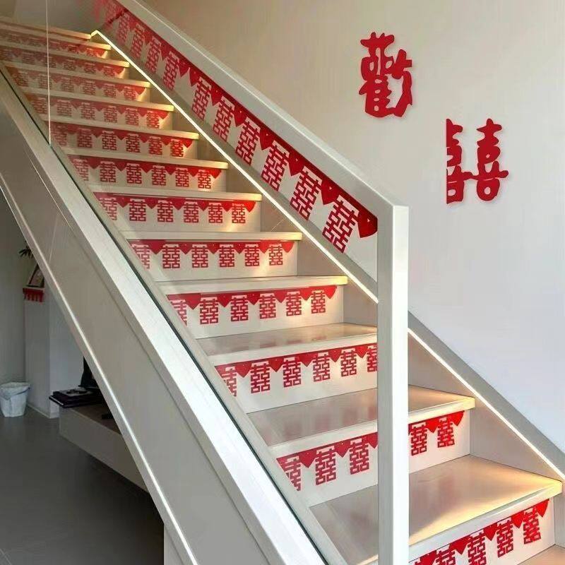 婚房布置全套客厅卧室吊顶拉花