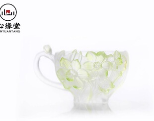 心缘堂十二花神咖啡杯套组一杯一托十二月水仙140ml