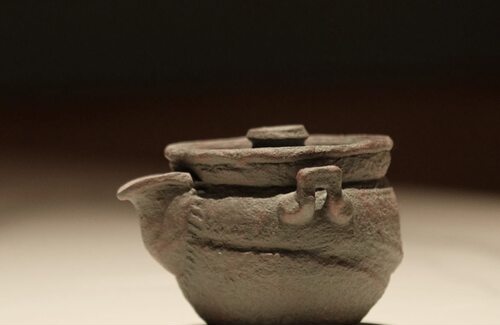 半斋铜锈釉泡瓶 宝瓶 泡茶器120m l
