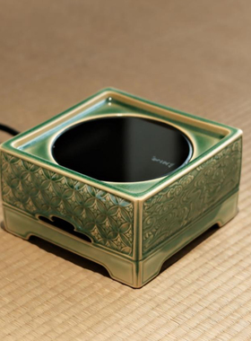 梵山堂松影电陶炉长宽：17.8cm高：10cm面板：16cm功率：1000W