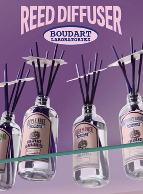 【霹雳乌贼】Boudart铂得夏季新款精油香薰无火香氛室内家用香薰
