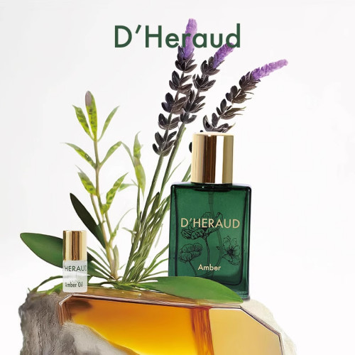 【霹雳乌贼】D'HERAUD皑皓琥珀香水麝香女士持久留香浓香水30ml