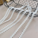 1.3cm米白精致牛奶丝窄水溶镂空蕾丝花边辅料diy项链手链衣领旗袍