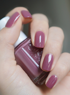 美国Essie指甲油烟熏紫罗兰610气质ISLAND HOPPING紫色高贵香芋紫