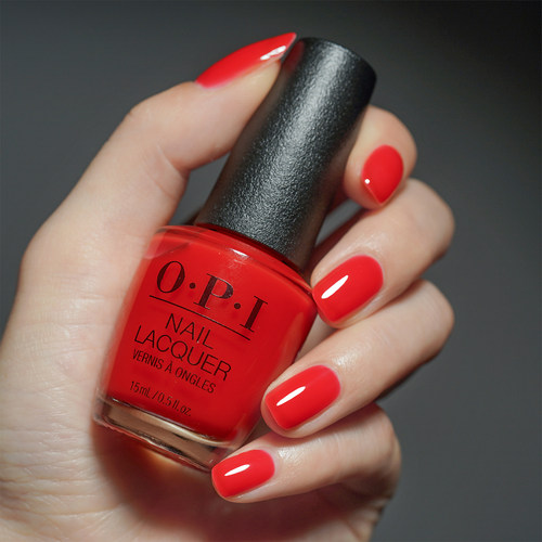 OPI指甲油夏季S053活力果冻番茄红Make Em Jelly西瓜粉红显白免烤