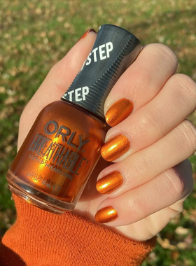 12FREE美国ORLY指甲油秋季2010027金属铜LIGHT MY CAMP FIRE免烤