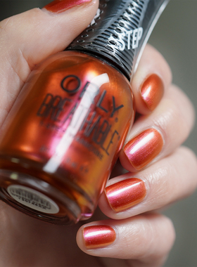 限定12FREE美国ORLY指甲油2060041偏光金属铁矿粉Over the Topaz