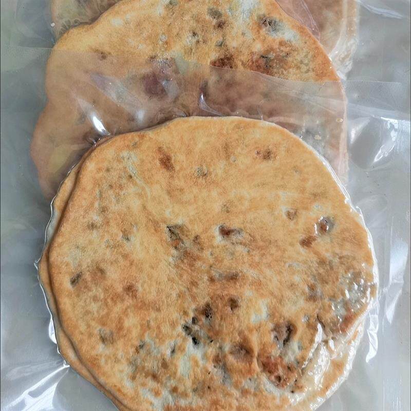 正宗梅干菜薄脆烧饼干黄山特产馅饼炭烤锅盔即食早餐安徽特产零食
