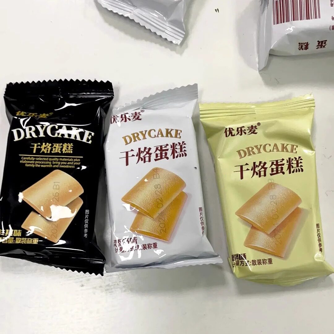 优乐麦干烙蛋糕片饼干独立小包装小零食小吃鸡蛋营养代餐早餐饼干