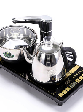 触摸式面板电磁炉泡茶炉全自动上水电热水壶抽水式办公家用烧水壶