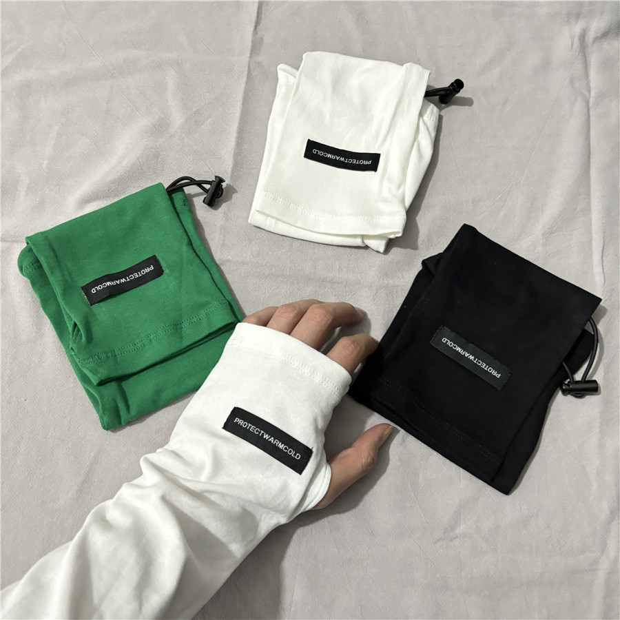 ins网红宽松冰袖男女同款韩国街头时尚夏季户外防晒袖套护臂手袖