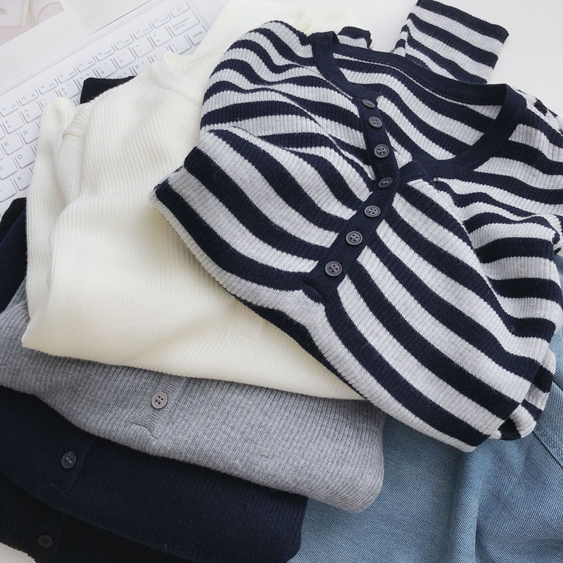 厚实羊毛针织衫女秋冬弹力毛衣