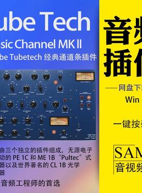 Softube TUBE TECH Classic Channel MK ll 套装 压缩与均衡 win