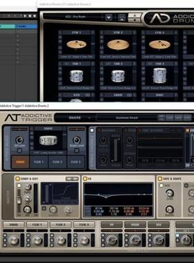 XLN Audio Addictive Trigger 鼓音轨智能替换音源 录音室插件