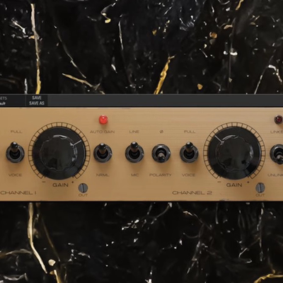 Golden58立体声电子管前置放大器