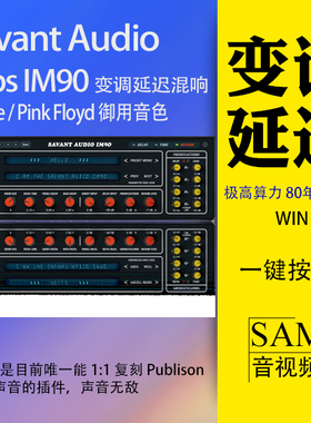 Savant Audio Labs IM90变调延迟VST3插件Win复刻Publiso