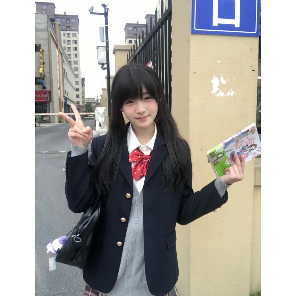 校园风女士小西装外套JK制服