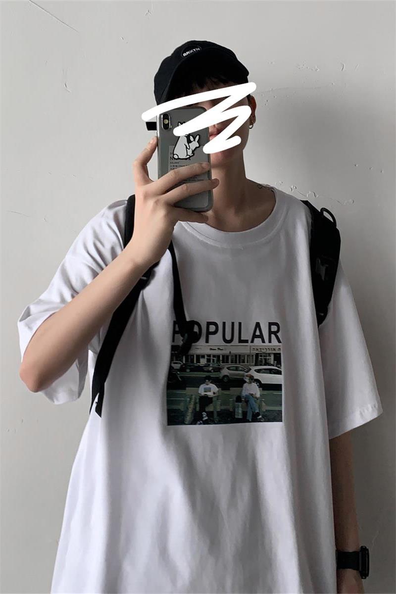 夏季韩版印花T恤男T15P28,男装T恤,星座1018-3
