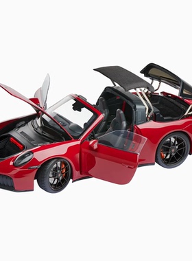 Porsche保时捷原厂正品911 Targa 4 GTS 992.2汽车模型车模限量版