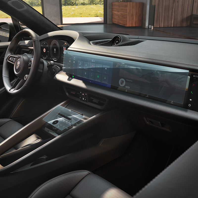 保时捷macan中控屏幕屏保护膜