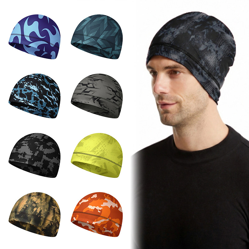 秋冬户外运动帽骑行马拉松跑步防风保暖透气速干帽护耳抓绒帽男女