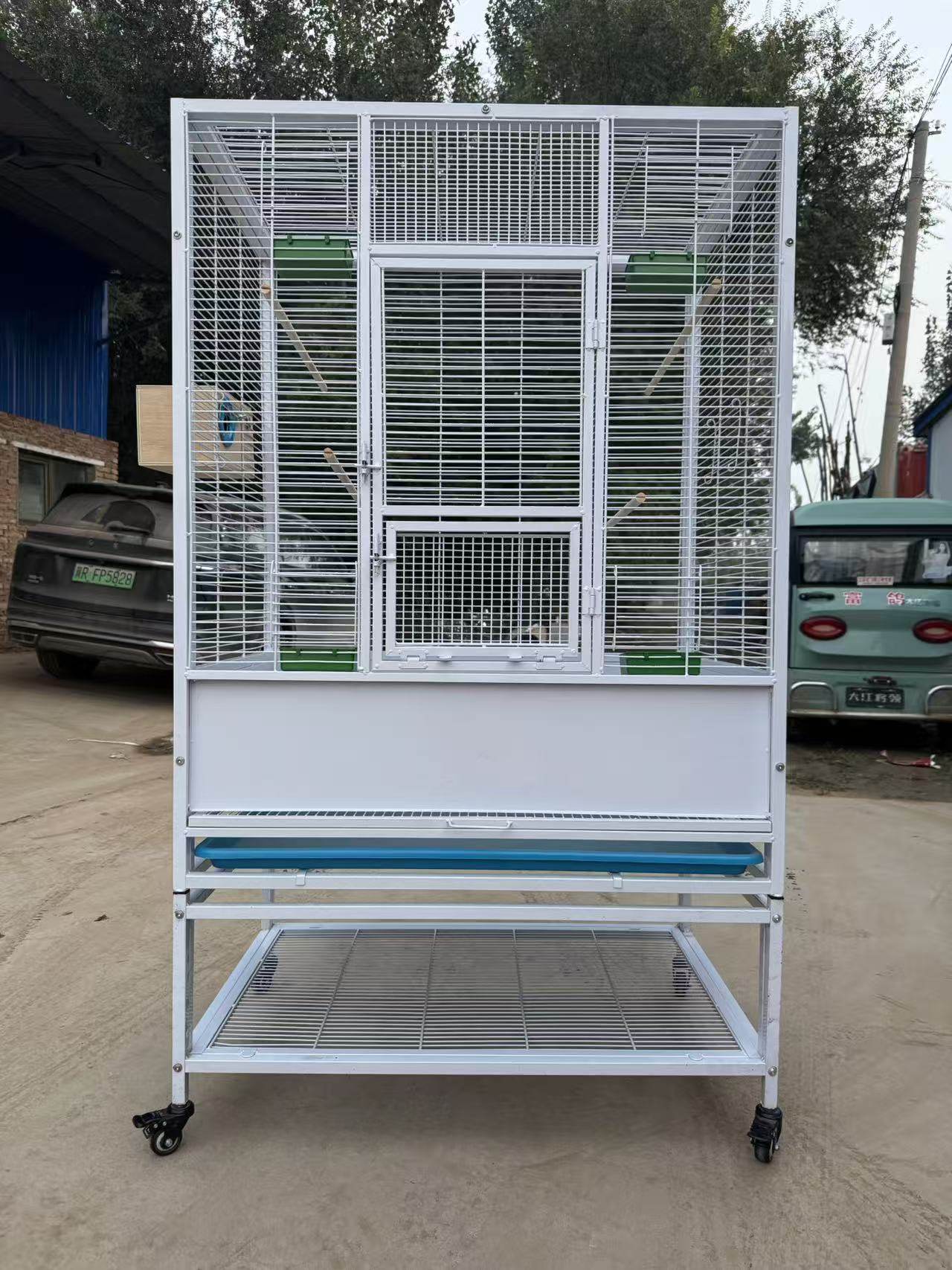 金奥鹦鹉笼子加密观赏配对繁殖繁育鸟笼子大号飞行笼玄凤加粗加密
