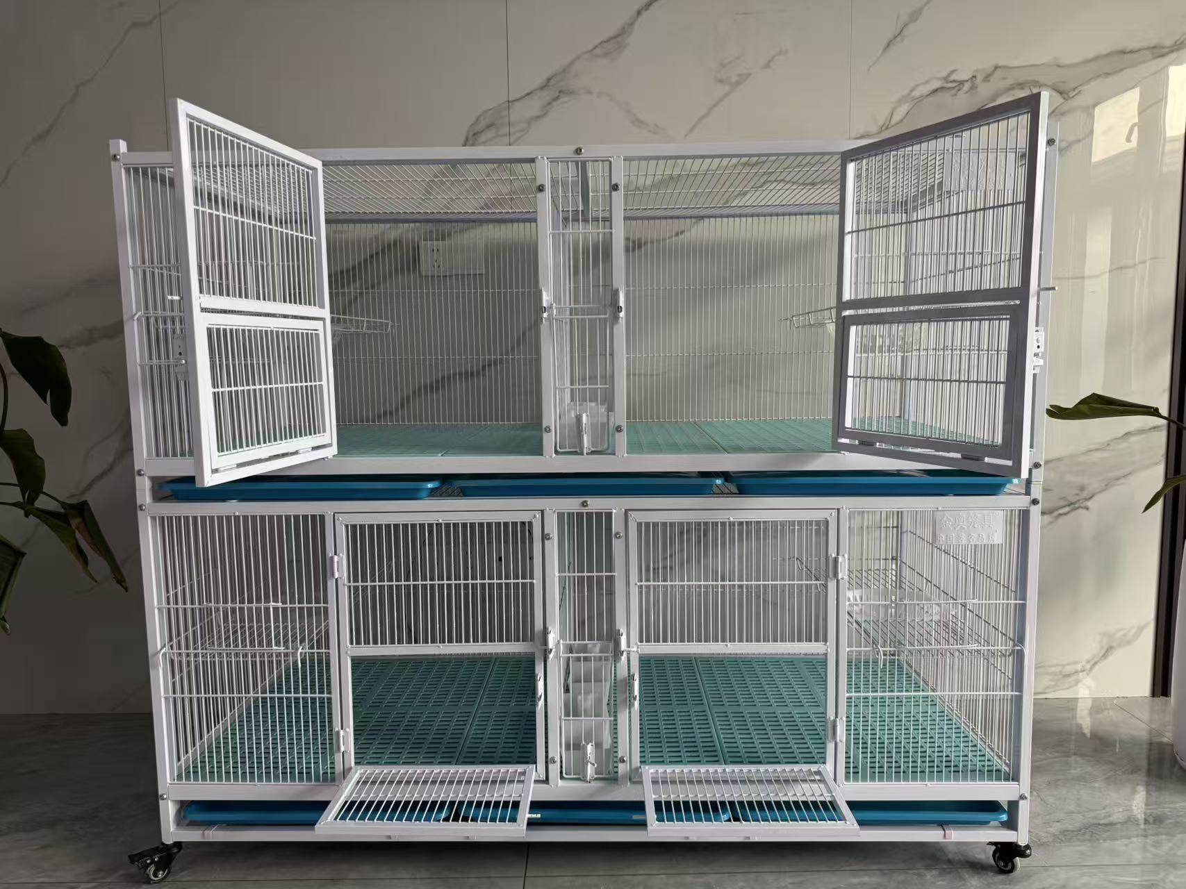 鸽笼元宝鹦鹉笼子加密观赏配对繁殖繁育鸟笼子大号飞行笼加粗加密