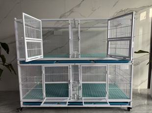 鸽笼元宝鹦鹉笼子加密观赏配对繁殖繁育鸟笼子大号飞行笼加粗加密