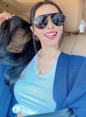 大框2024新款太阳眼镜防晒简约