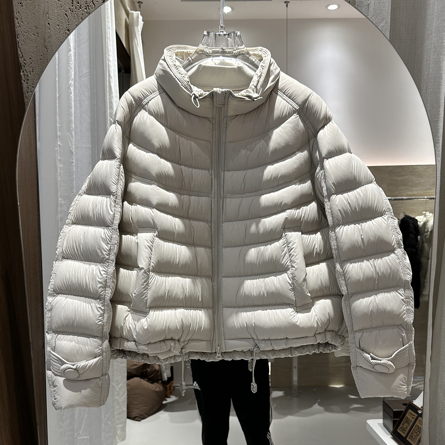 2025秋冬90白鸭绒短款羽绒服女韩版保暖显瘦又甜酷的穿搭宝藏外套