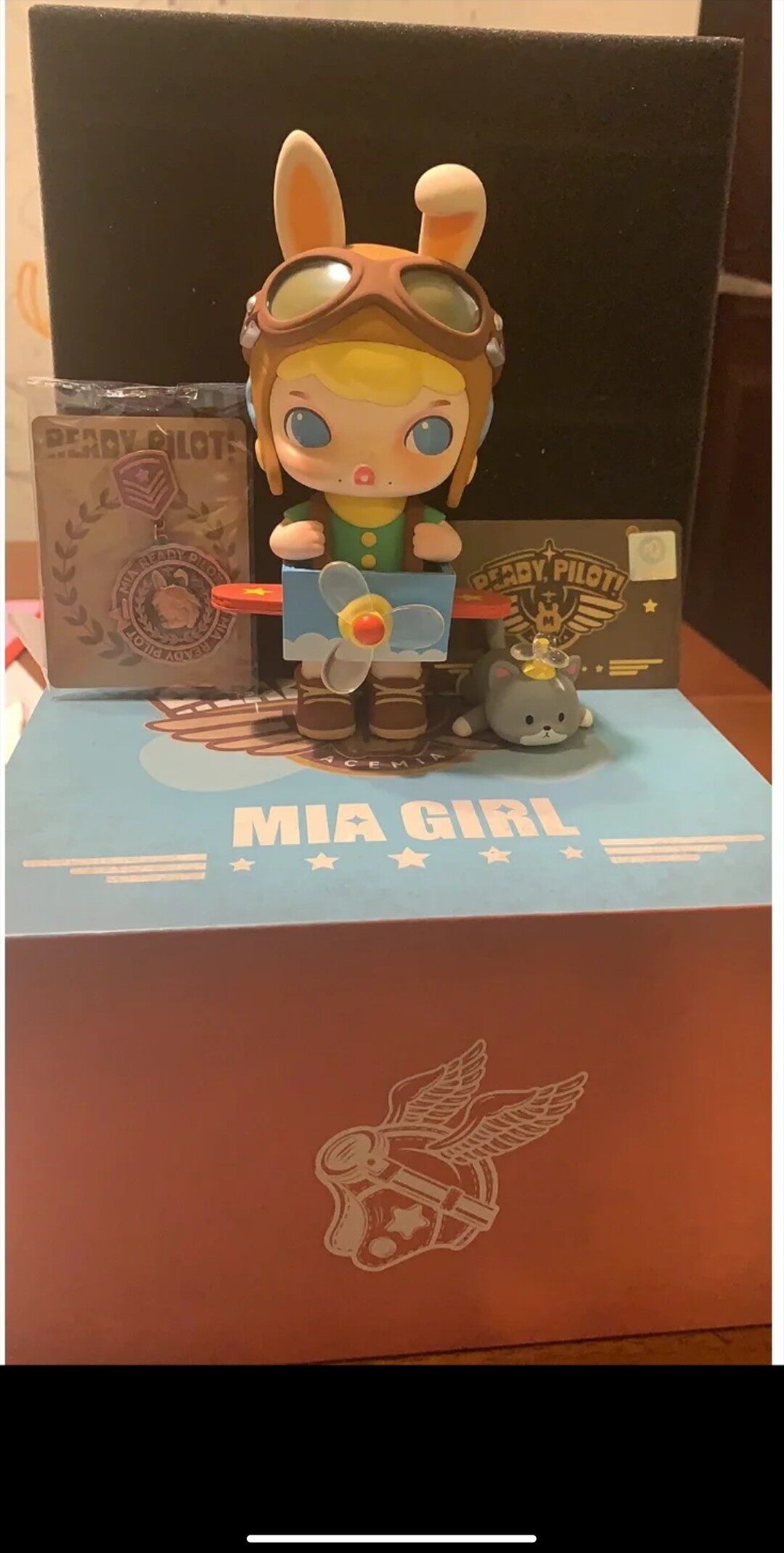 玩具城市 Mia Girl预备呗飞行员、大桔大利大娃 限量珍藏大手办