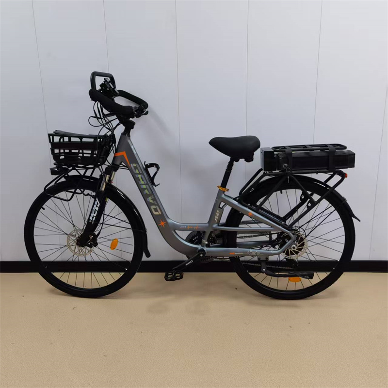 锂电助力自行车郊游车旅行车变速车低跨度蝴蝶把长途车
