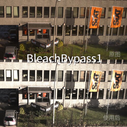 BleachBypass1LUT LogC3ipaidF-Log2达芬奇macGP-Log固件1.20大疆