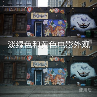 LogGP Lo华为P40 LogC4AppleLog2iosPRF 淡绿色和黄色电影外观LUT