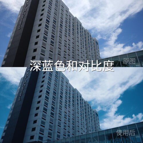 深蓝色和对比度LUT H-LogGP-Log固件2.00VN视频剪辑F-LogLo索尼ZV