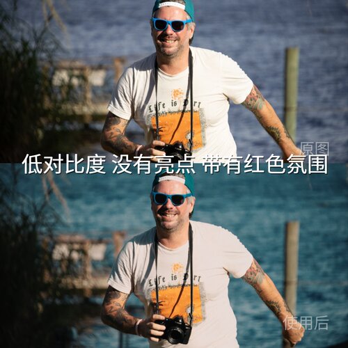 低对比度没有亮点带有红色氛围LUT C-Log3GP-Log固件1.20LogiQOOZ