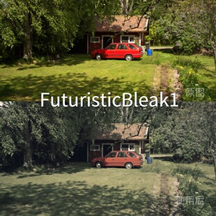 Log2平板F LogS LogD小米 ipaidVN视频剪辑C FuturisticBleak1LUT