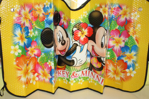 限量亏本促销 米奇铝箔气泡汽车遮阳挡/夏季汽车遮阳前挡  单个装