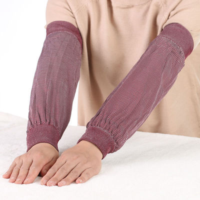 棉袖套夏季防晒透气护臂袖男女长款针织棉弹力袖工作成人薄款套袖