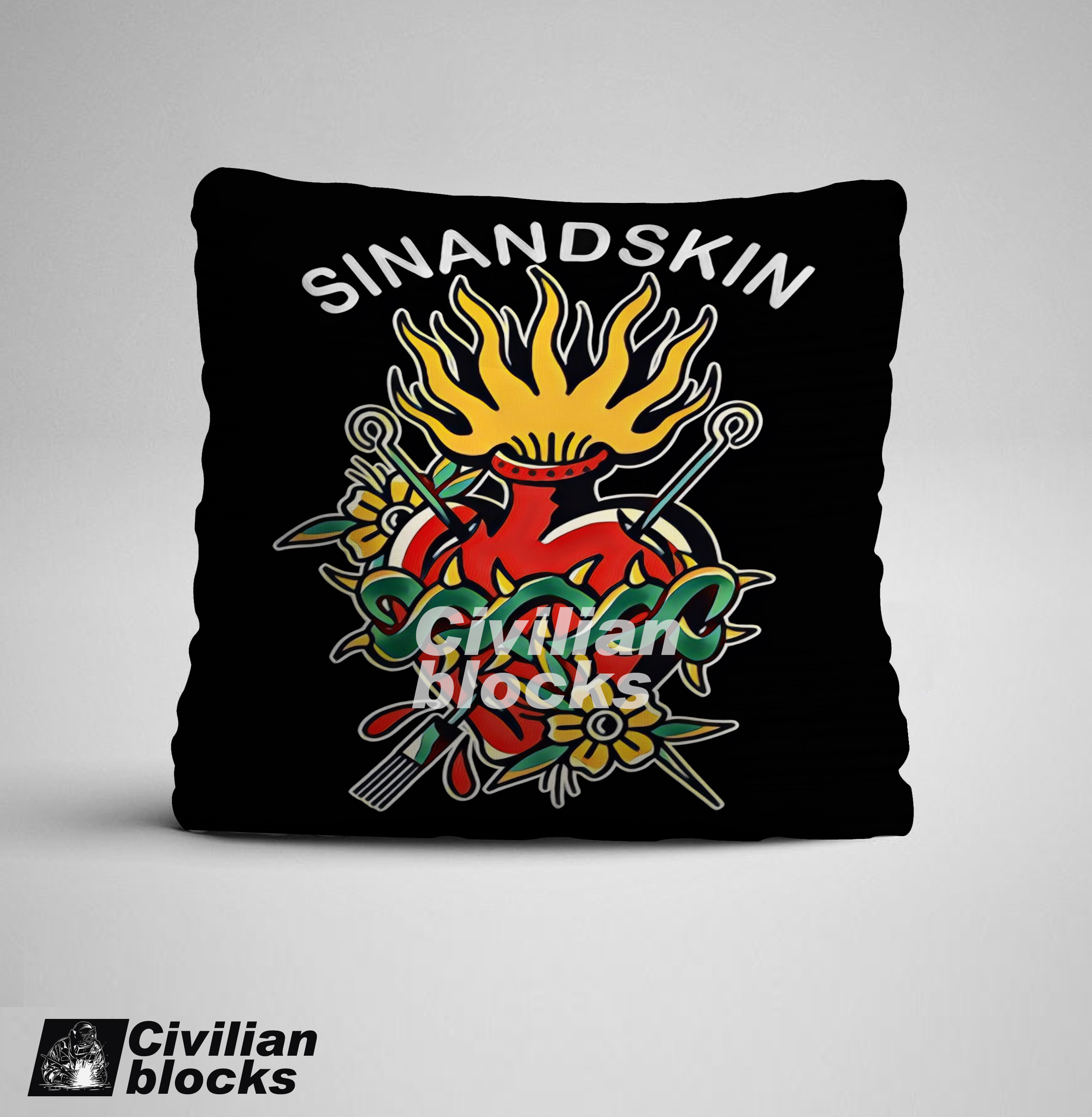 嘻哈hiphop花体字匪帮硬核