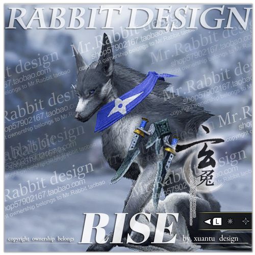 steam怪物猎人崛起RISE 狗狗捏脸数据方案 switch专用