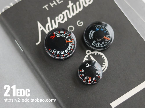 Маленький дорожный водонепроницаемый портативный круглый термометр