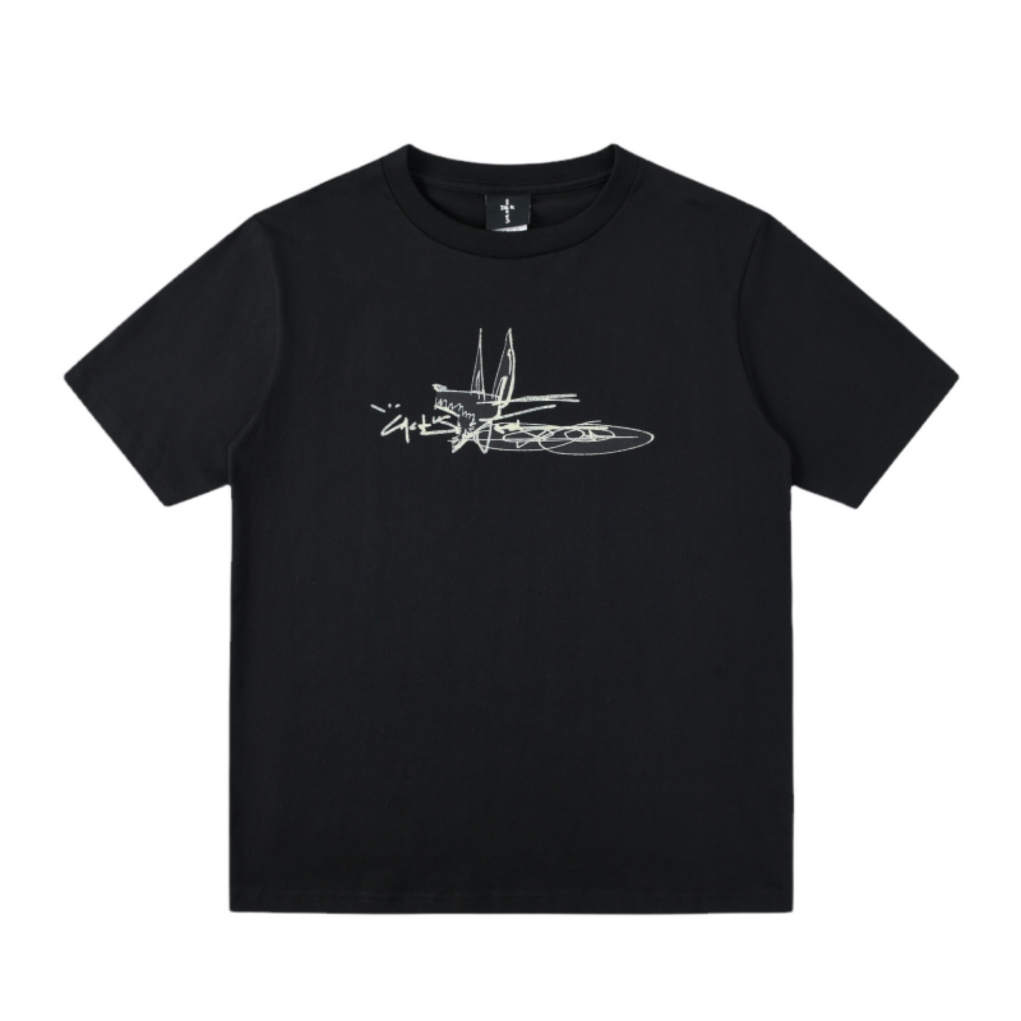 Travis Scott Cactus Jack 巡演限定神秘隐藏款签名光碟短袖T恤