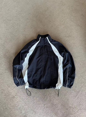 Purey Jacket 25SS城市机能廓形拼色潮流尼龙伞兵教练夹克外套
