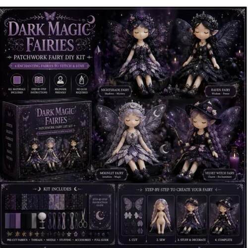 Fairy Patchwork DIY Collection DIY拼布仙子套装仙女系列